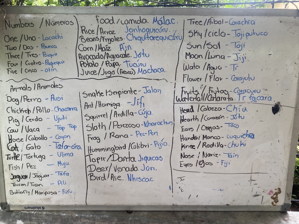 Los Maléku y su idioma