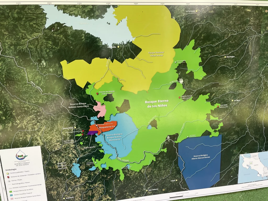 The reserves around Monteverde